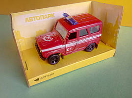 Іграшка УАЗ 469 пожежний Play Smart Автопарк Таблетка