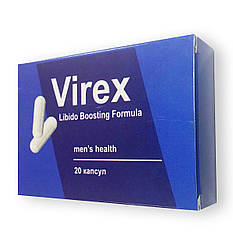 Капсули Virex Вірекс для підвищення потенції 20 капсул. Натуральні добавки та екстракти