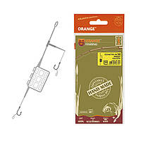 Оснащення коропове ORANGE #50 2 in 1 Cage Feeder Leadcore, для бойлу