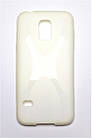 Чохол New Line X-series Case Samsung Galaxy S5 Mini White накладка силіконова