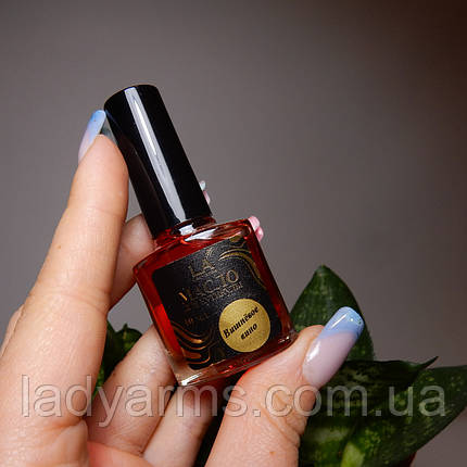 Олія для кутикули Lady Arms 8 мл з пензликом аромат Вишня, фото 2