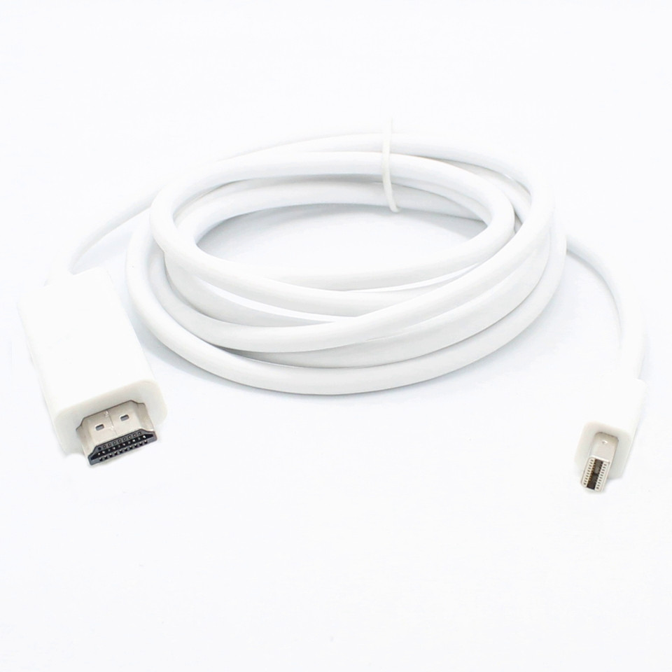 Мультимедийный кабель Mini DisplayPort to HDMI 1.8 метра Шнур переходник для Macbook - фото 4 - id-p1378171397