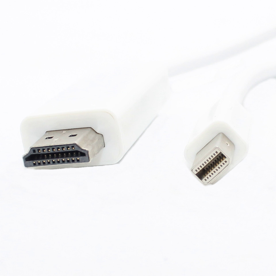 Мультимедийный кабель Mini DisplayPort to HDMI 1.8 метра Шнур переходник для Macbook - фото 5 - id-p1378171397