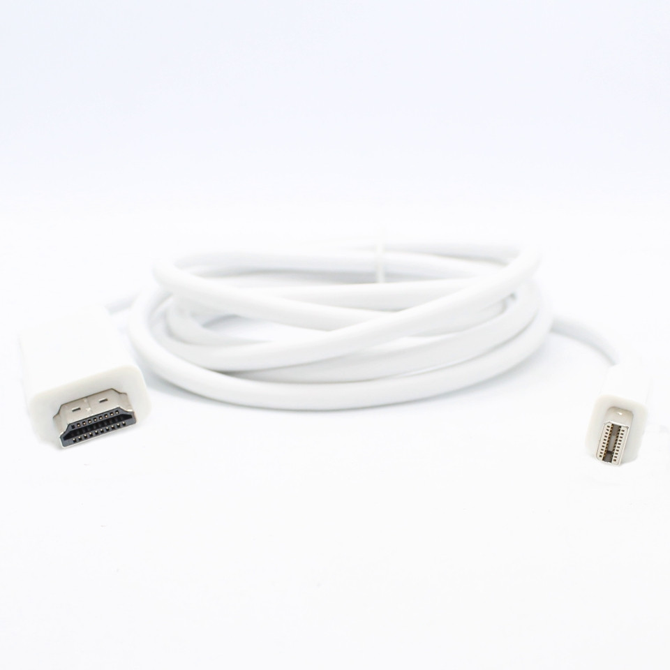 Мультимедийный кабель Mini DisplayPort to HDMI 1.8 метра Шнур переходник для Macbook - фото 1 - id-p1378171397