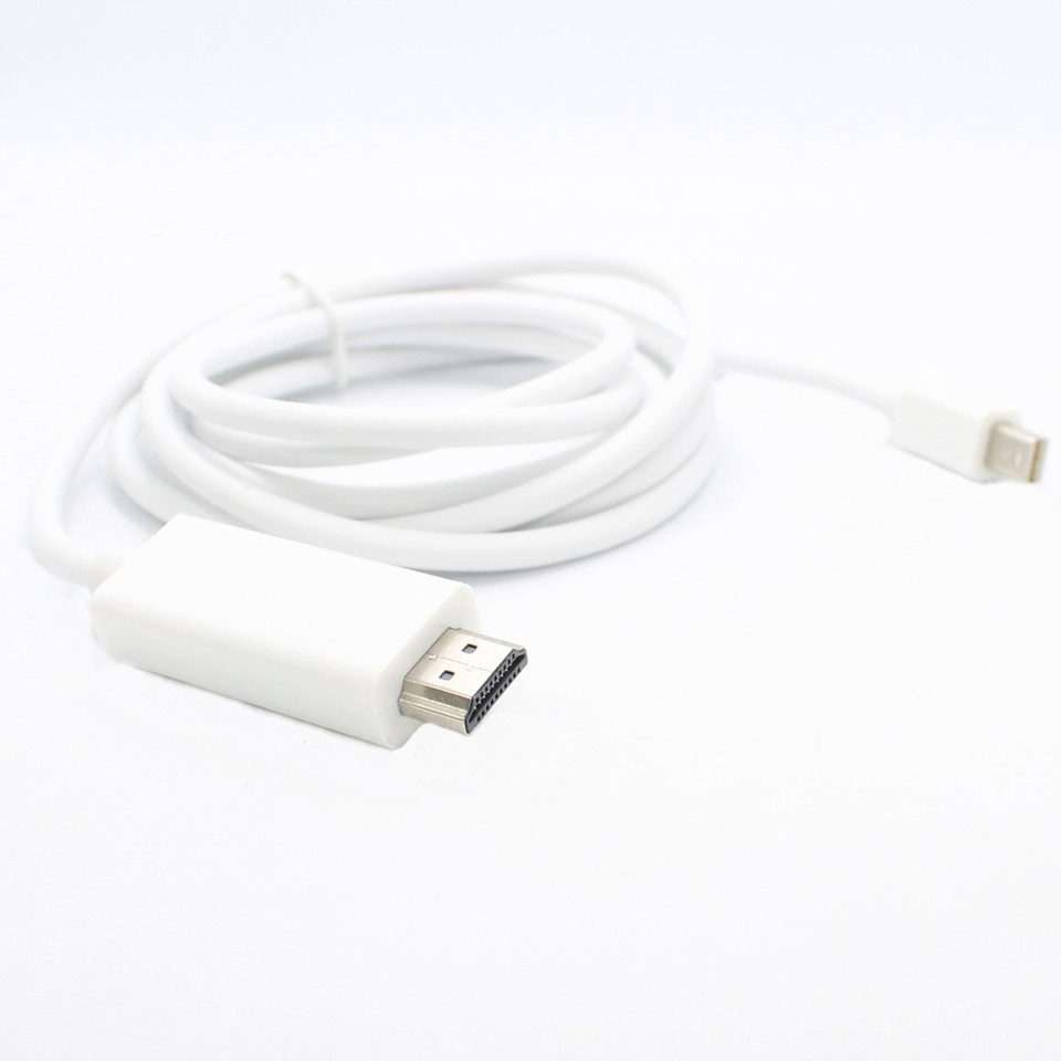 Мультимедийный кабель Mini DisplayPort to HDMI 1.8 метра Шнур переходник для Macbook - фото 2 - id-p1378171397