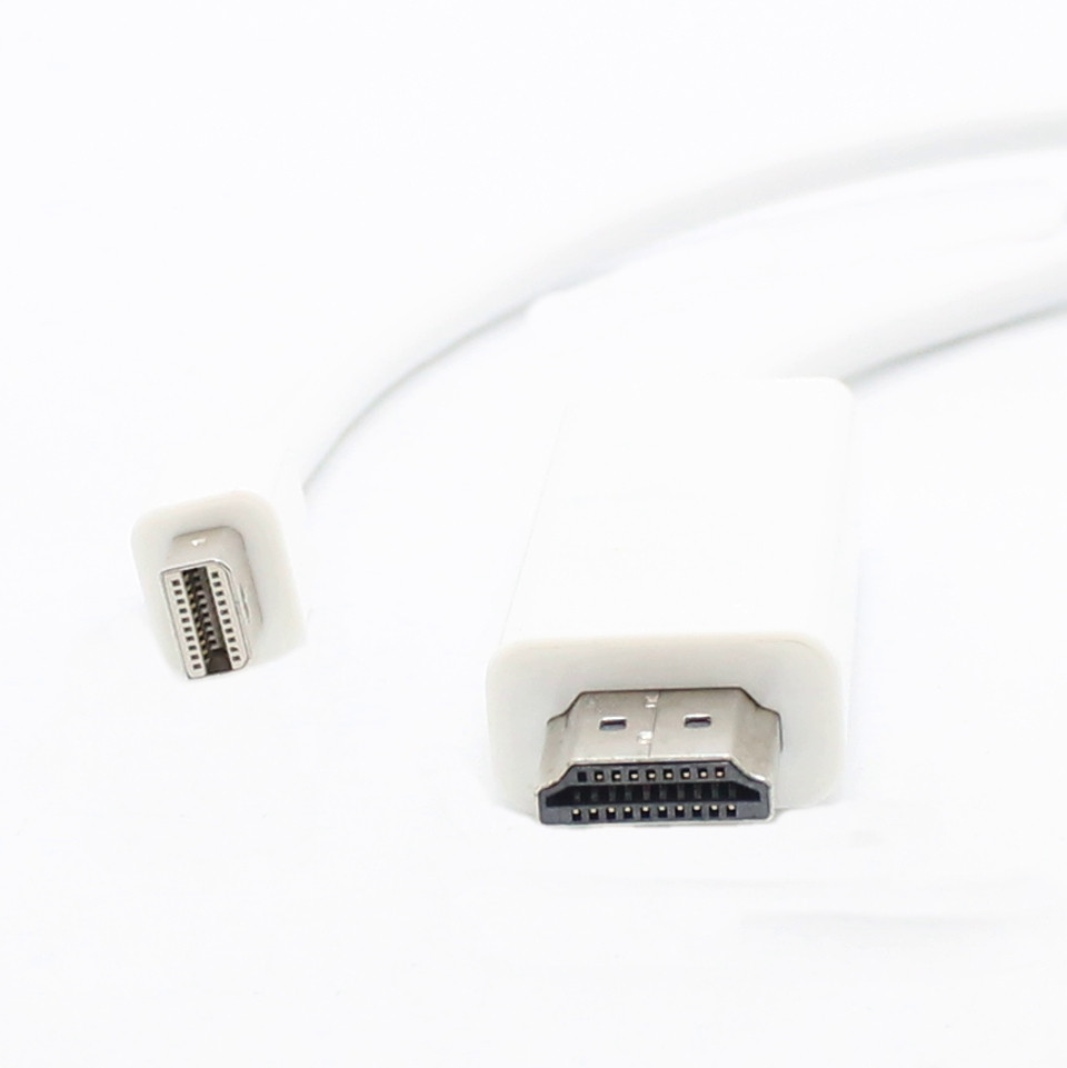 Мультимедийный кабель Mini DisplayPort to HDMI 1.8 метра Шнур переходник для Macbook - фото 9 - id-p1378171397