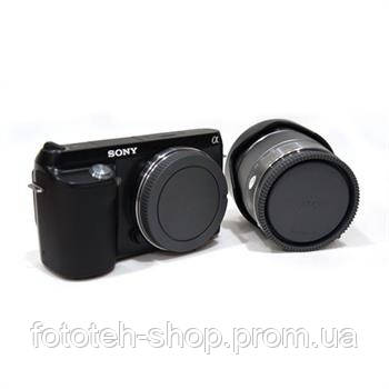 Крышка камеры и задняя крышка объектива для Sony E - фото 6 - id-p199411074