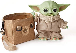 Фігурка Малюк Йода в сумці Mattel Star Wars The Child Plush Toy Baby Figure Зоряні Війни Мандалорець