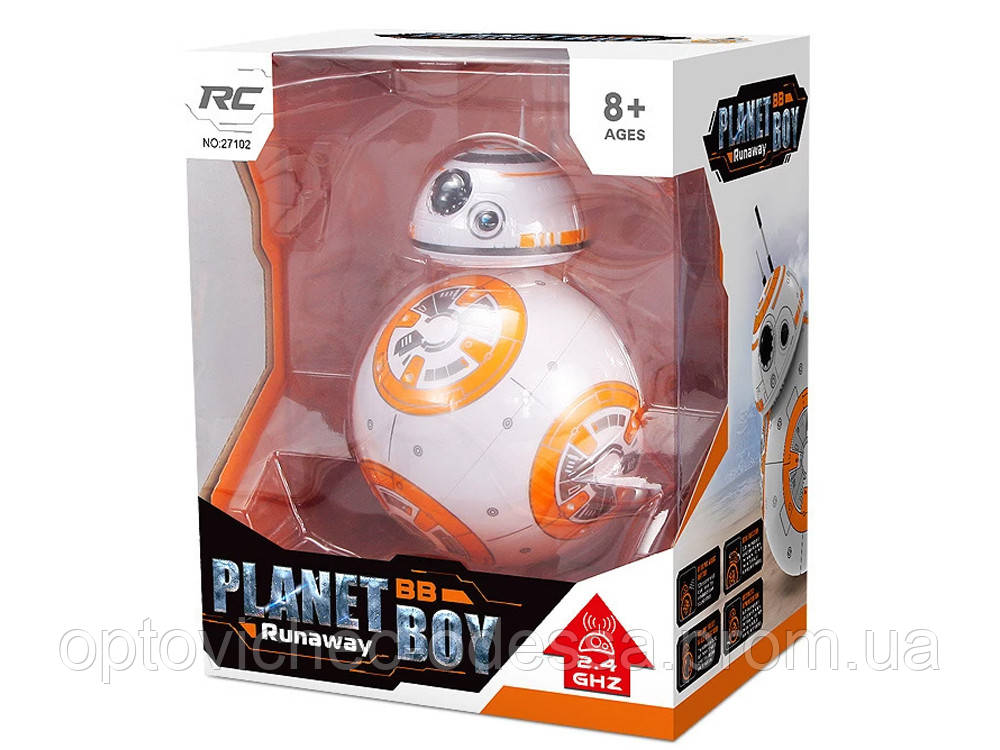 Робот Star Wars Sphero BB8 на радіокеруванні У подарунковій упаковці Хіт продажу!, фото 1