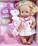 Лялька функціональна 30666-23B з горщиком і памперсом, фото 2