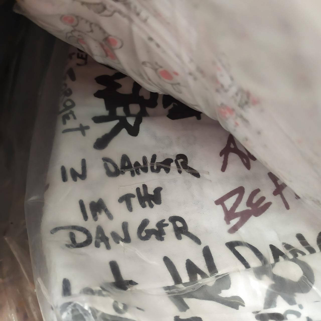 

Кулір принт Danger, 100% бавовна