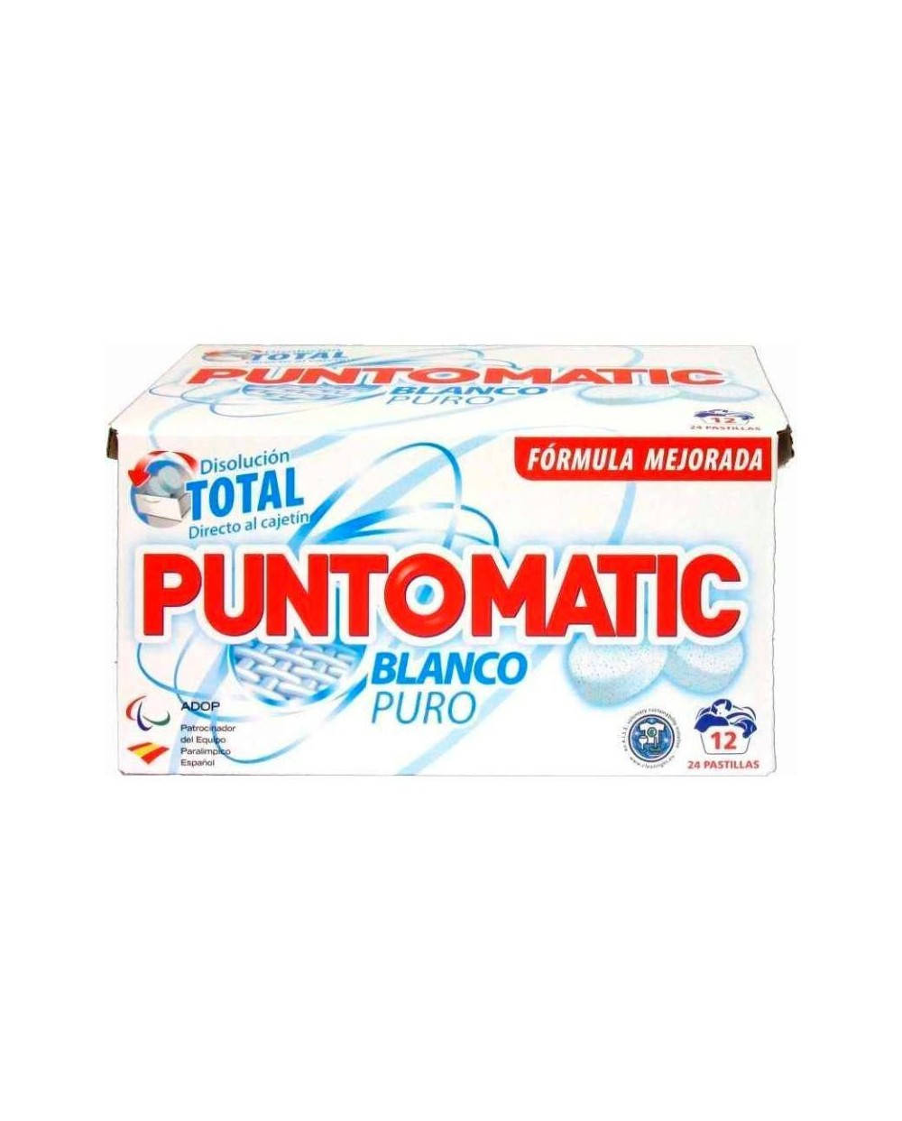 

Таблетки для стирки PUNTOMATIC для белой одежды