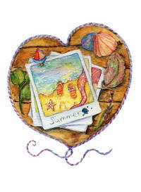 

Открытка "Воспоминания о лете"