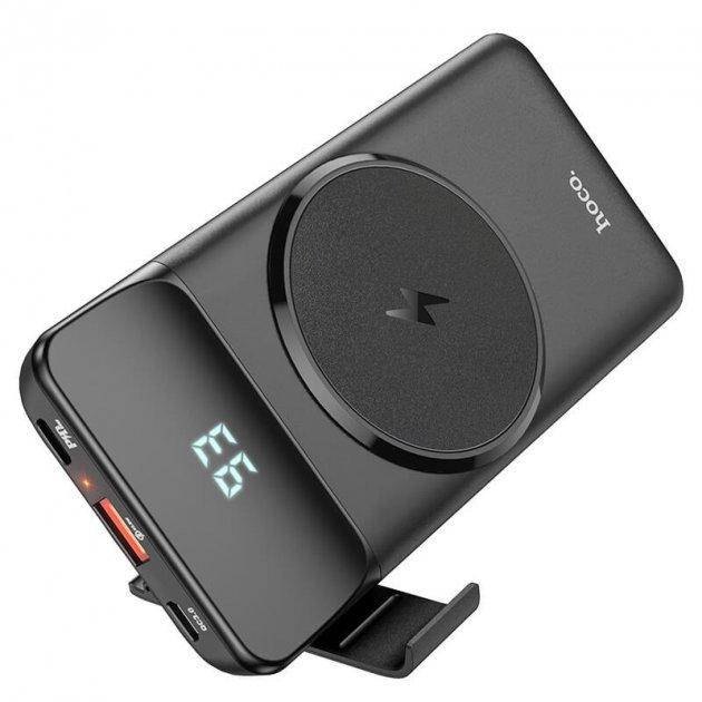 

Портативная батарея Power Bank Hoco с беспроводной зарядкой J76 Bobby Wireless Charger 10000mAh Black