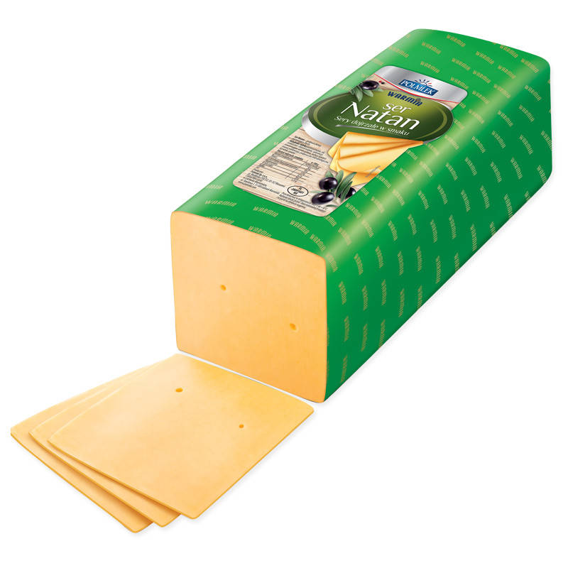 

Сыр Натан "Polmlek" 45% брус 3 kg