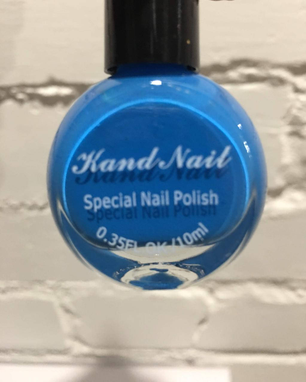 

Лак-краска для стемпинга Kand Nail, 10 мл. Голубой