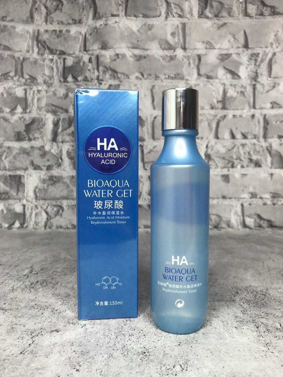 

Зволожуючий тонер з гіалуроновою кислотою Bioaqua HA Water Get,150мл