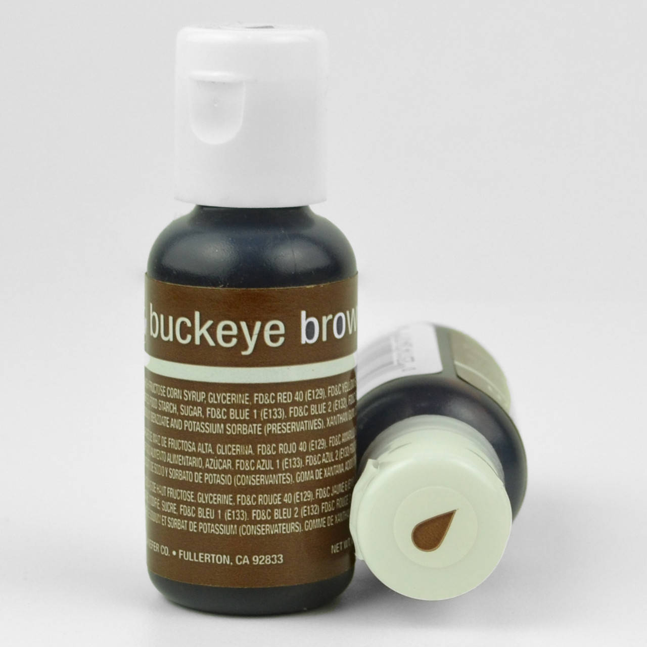 

Гелевая краска Chefmaster Коричневая/Buckeye Brown 20 гр