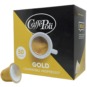 

Кофе в капсулах Caffe Poli Gold Nespresso, 50 капсул