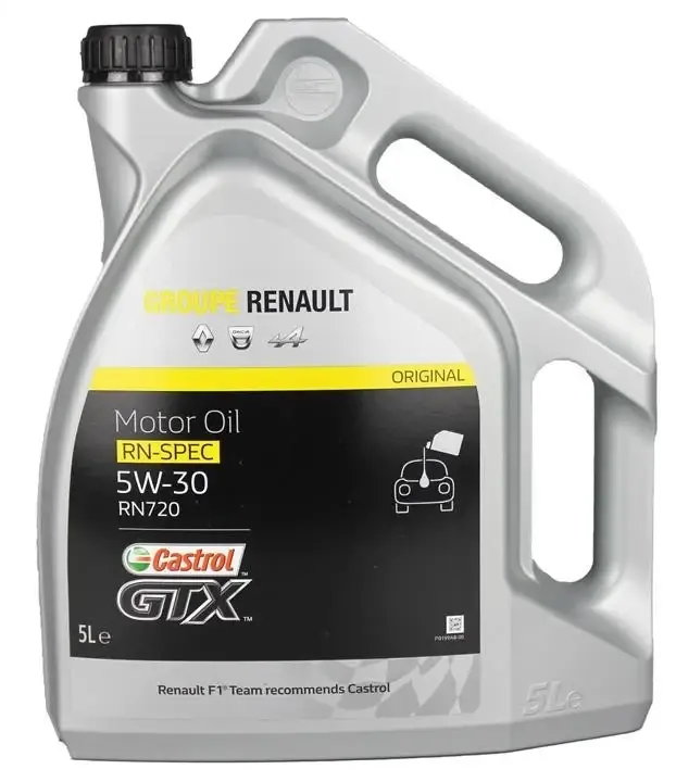 

Моторное масло Renault - Castrol GTX RN 5W-30 RN 0720 5 л.