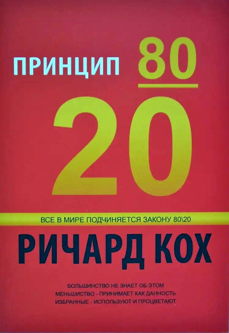 

Принцип 80/20. Кох Ричард. (мяг. переплет)