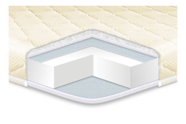 

Тонкий матрас на диван (футон, топер) EUROSLEEP SIMPLEX 140х190