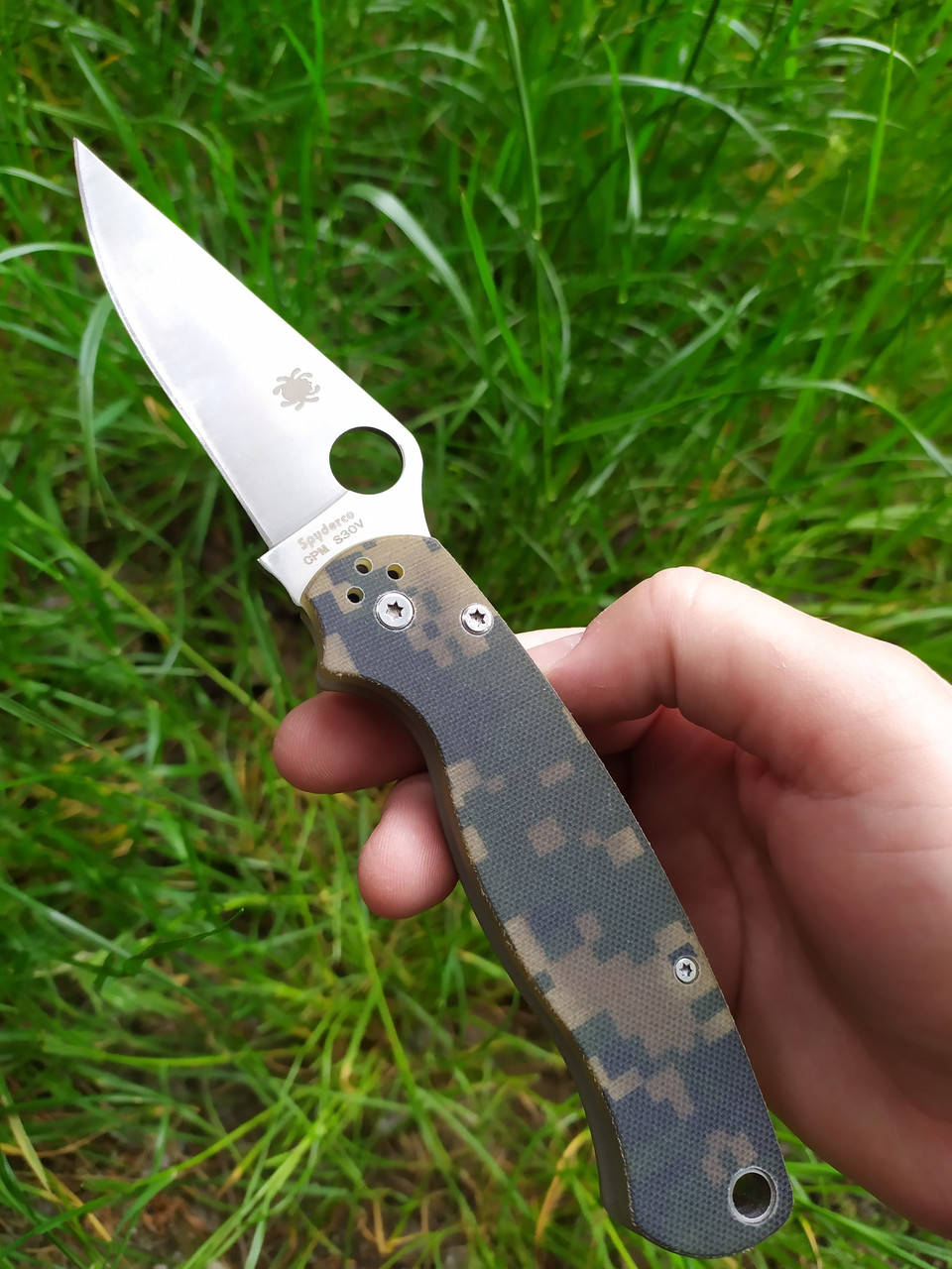 

Spyderco paramilitary тактический складной нож для охоты туризма рыбалки