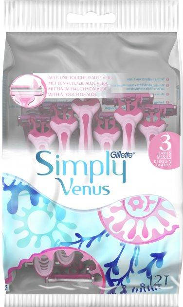 

Бритва для гоління Gilttte Simply Venus 3, 1шт