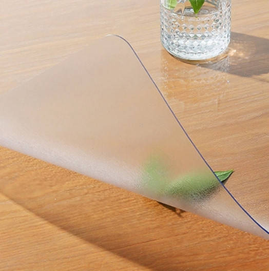 

Скатерть мягкое стекло для стола и мебели Soft Glass (1.0х1.0м) толщина 1.0 мм Матовая