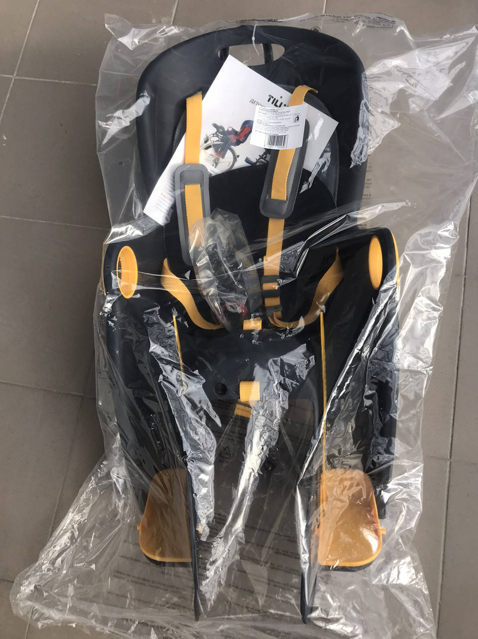 

Детское велокресло, велосипедное кресло заднее TILLY Maxi T-831/1 до 22 кг от 1-7лет