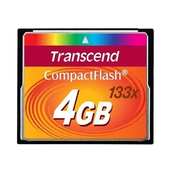 

Карта памяти Transcend TS4GCF133 Black 4GB