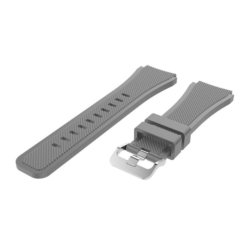 

Ремешок для часов Silicone bracelet Universal Type С, 22 мм., Gray