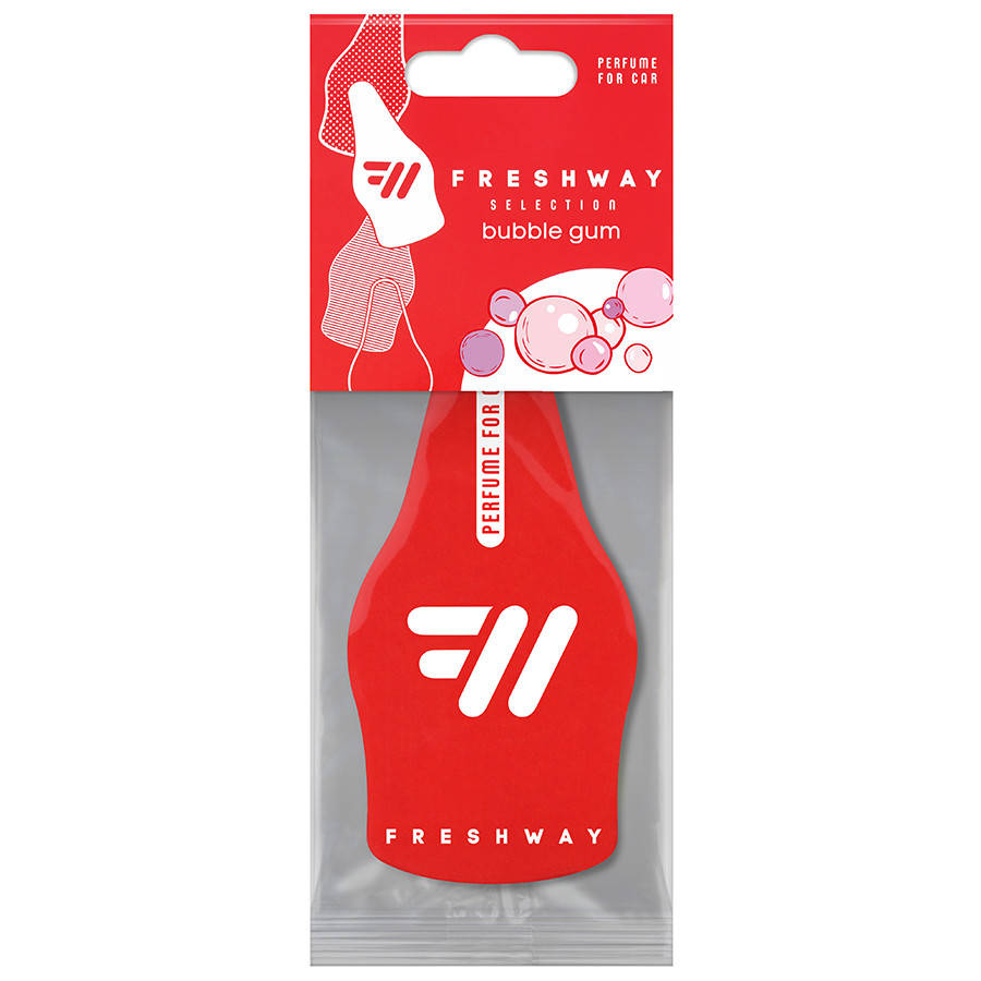 

Ароматизатор сухой листик FreshWay Selection Bubble Gum (Жевательная Резинка)