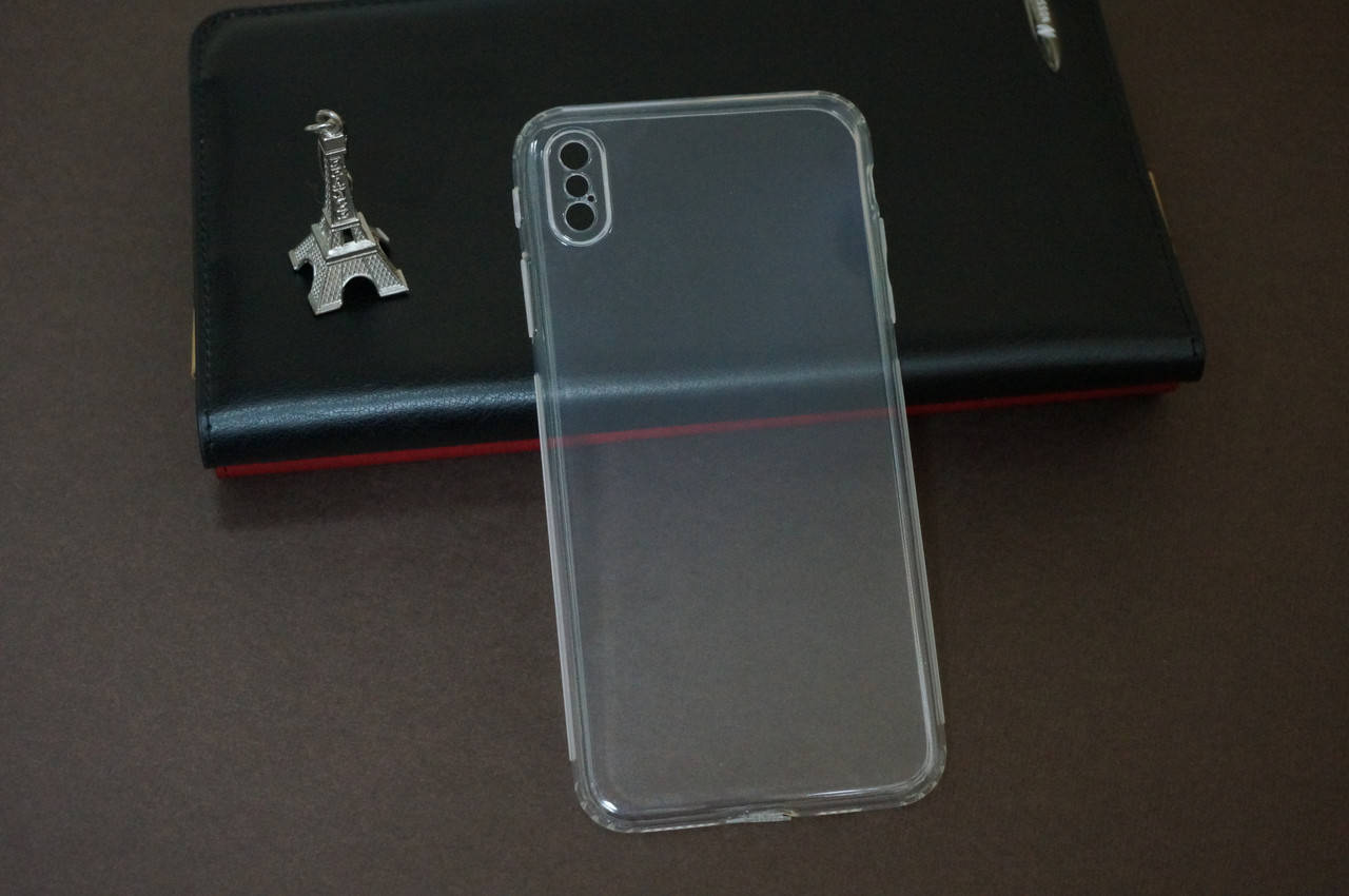 

Чехол бампер силиконовый для Apple iPhone X/Xs Айфон 10 Х цвет прозрачный ультратонкий