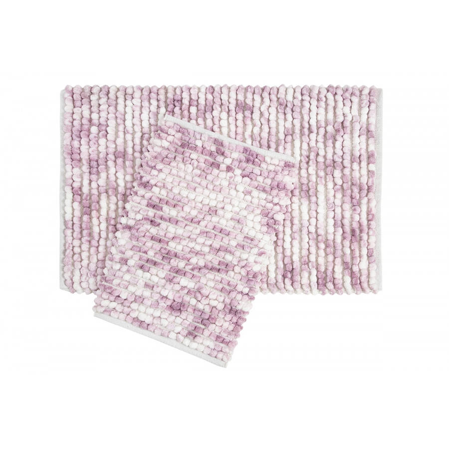 

Набор ковриков Irya - Ottova lilac лиловый 60*90+40*60