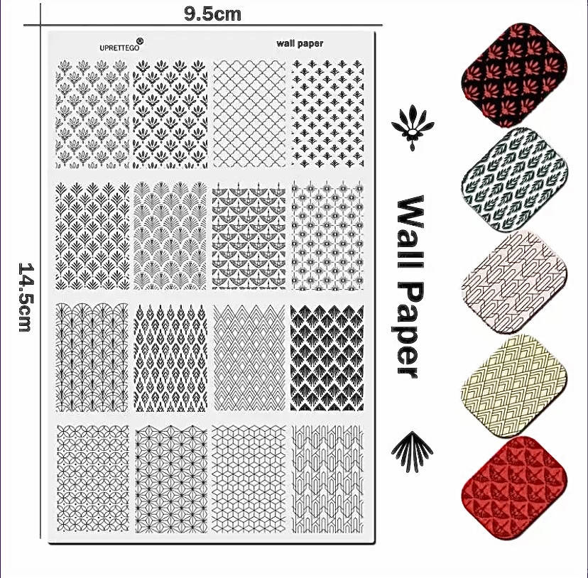 

Пластина для стемпинга well paper