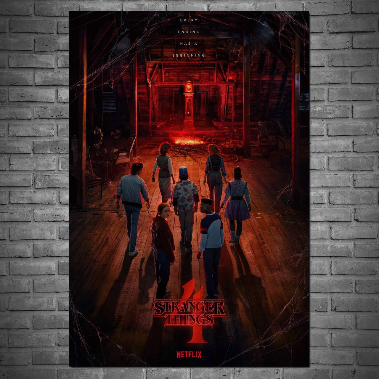 

Плакат "Очень Странные Дела 4, Stranger Things 4" (артикул 5271)