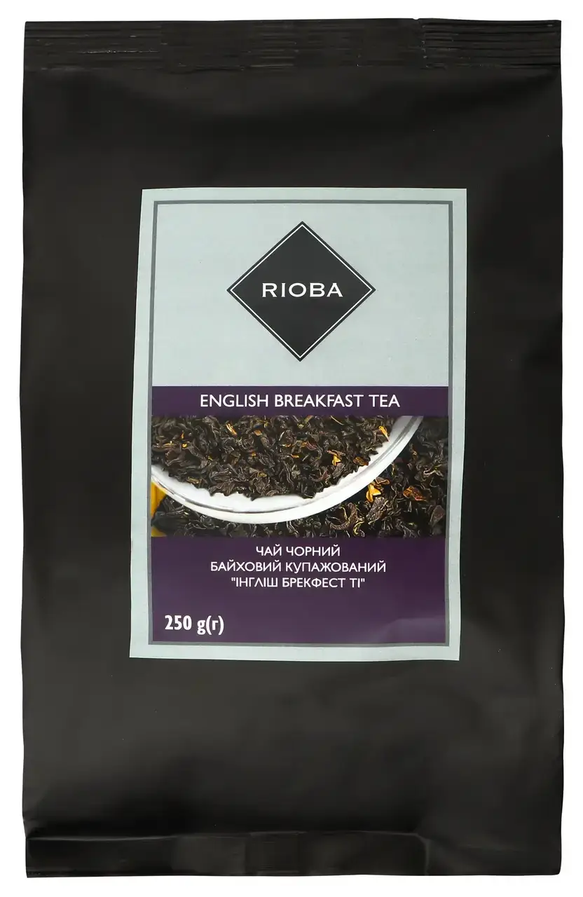 

Чай Rioba English breakfast черный байховый 250г