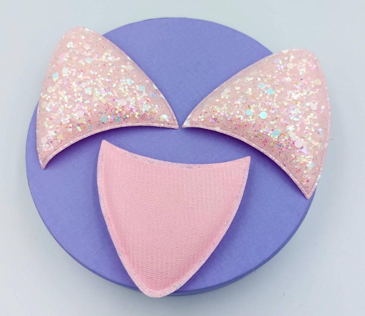 

(цена за 1шт, не пару) Патч с мягким наполнителем 5х6см "Ушки"