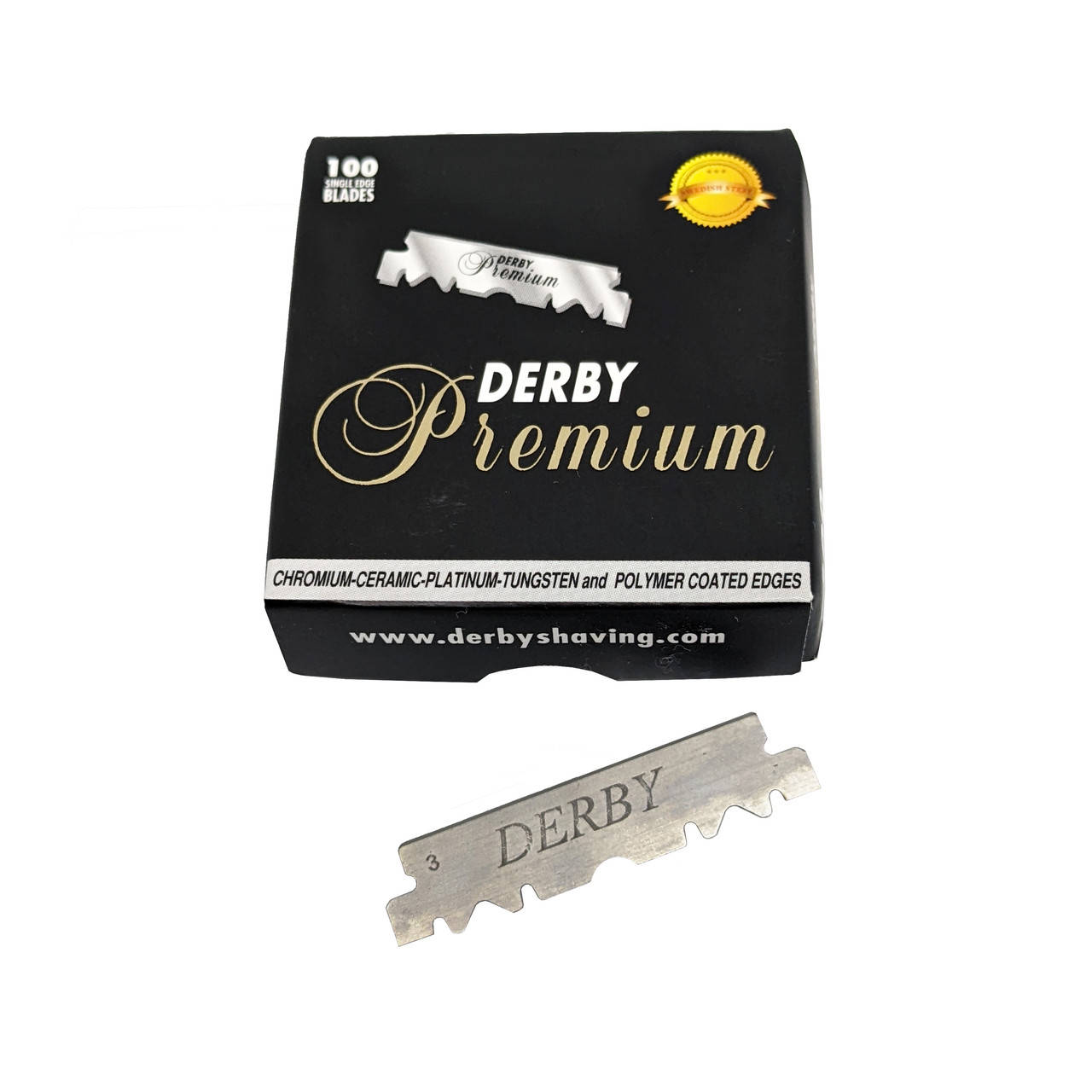 

Лезвия половинки Derby Premium Half Blades для опасных бритв