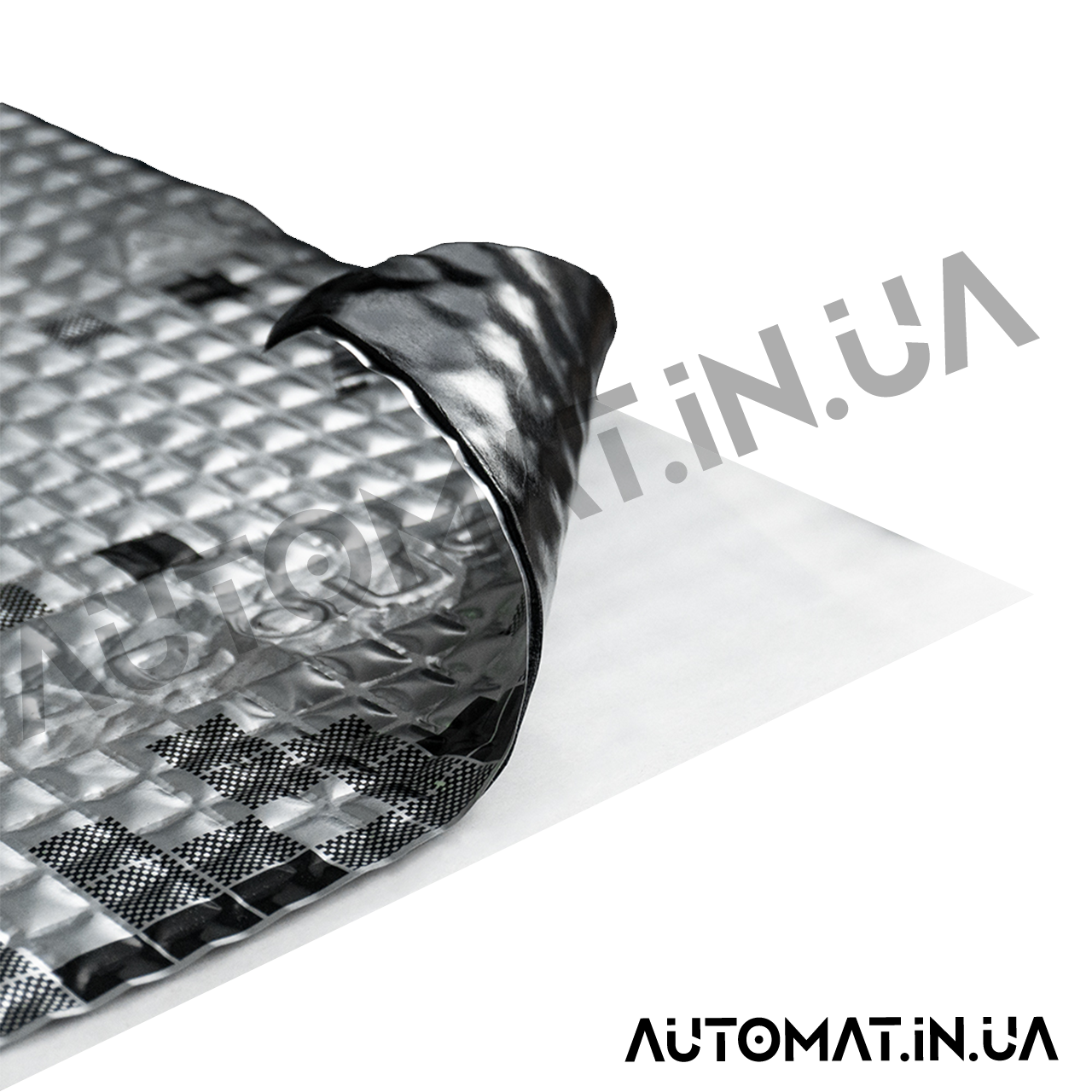 

Виброизоляция ACOUSTICS ALUMAT 370×500×1,6 мм Шумоизоляция Обесшумка Шумовка Шумоізоляція