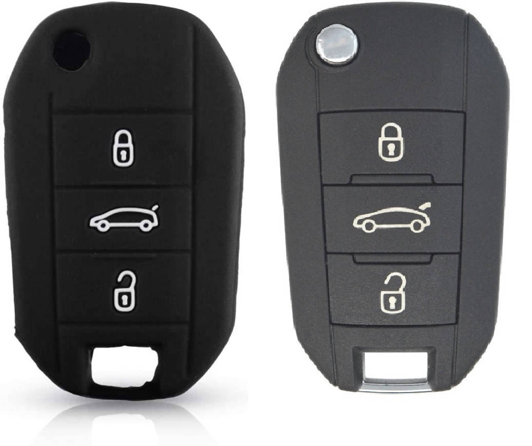 

Citroen Силиконовый чехол для ключа KC03, Черный