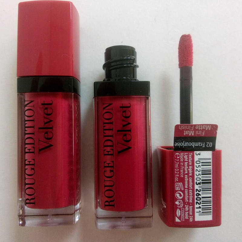 

Жидкая матовая помада для губ Bourjois Rouge Edition Velvet, № 02