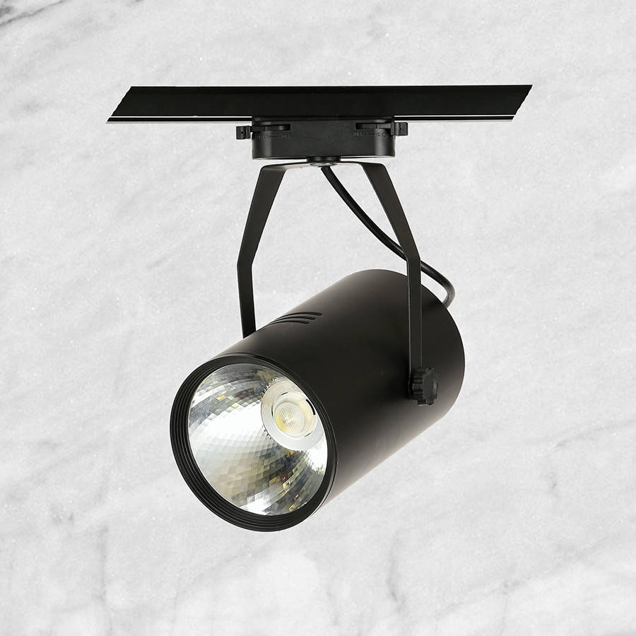 

Светильник трековый, Черный