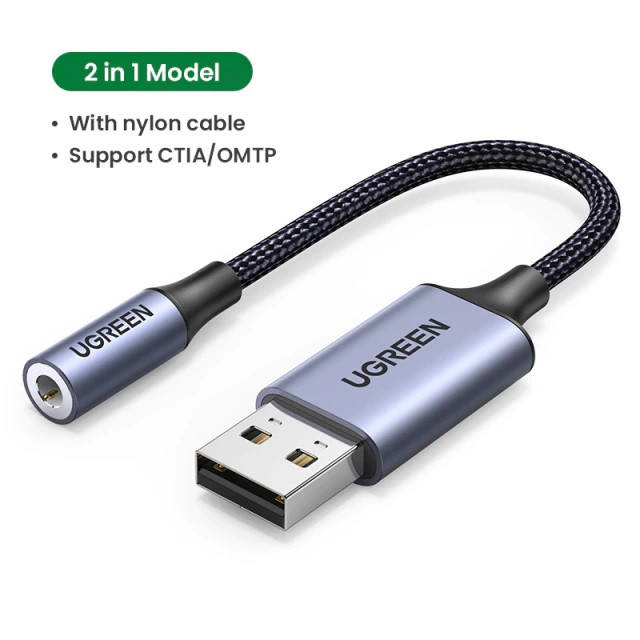 

Внешняя звуковая карта Ugreen CM477