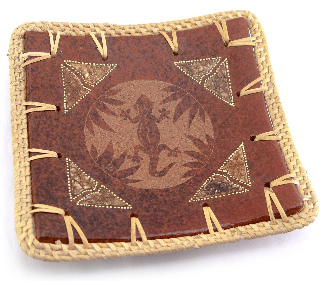 

Блюдо "Саламандра" терракотовое (16х16х3 см)