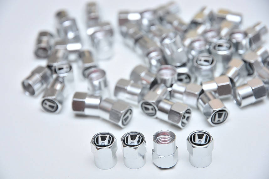 

4шт. Колпачки на Ниппель с логотипом Honda Хонда Комплект Нипель золотник