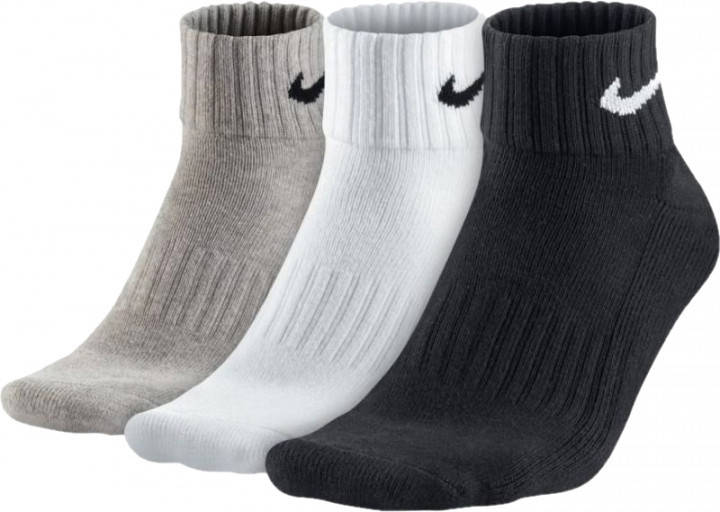 

Носки спортивные Nike Value Cush Ankle 3 пары (SX4926-901), Разные цвета