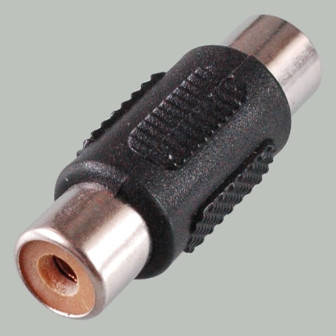 

Переходник гн.RCA- гн.RCA, корпус пластиковый 10 штук