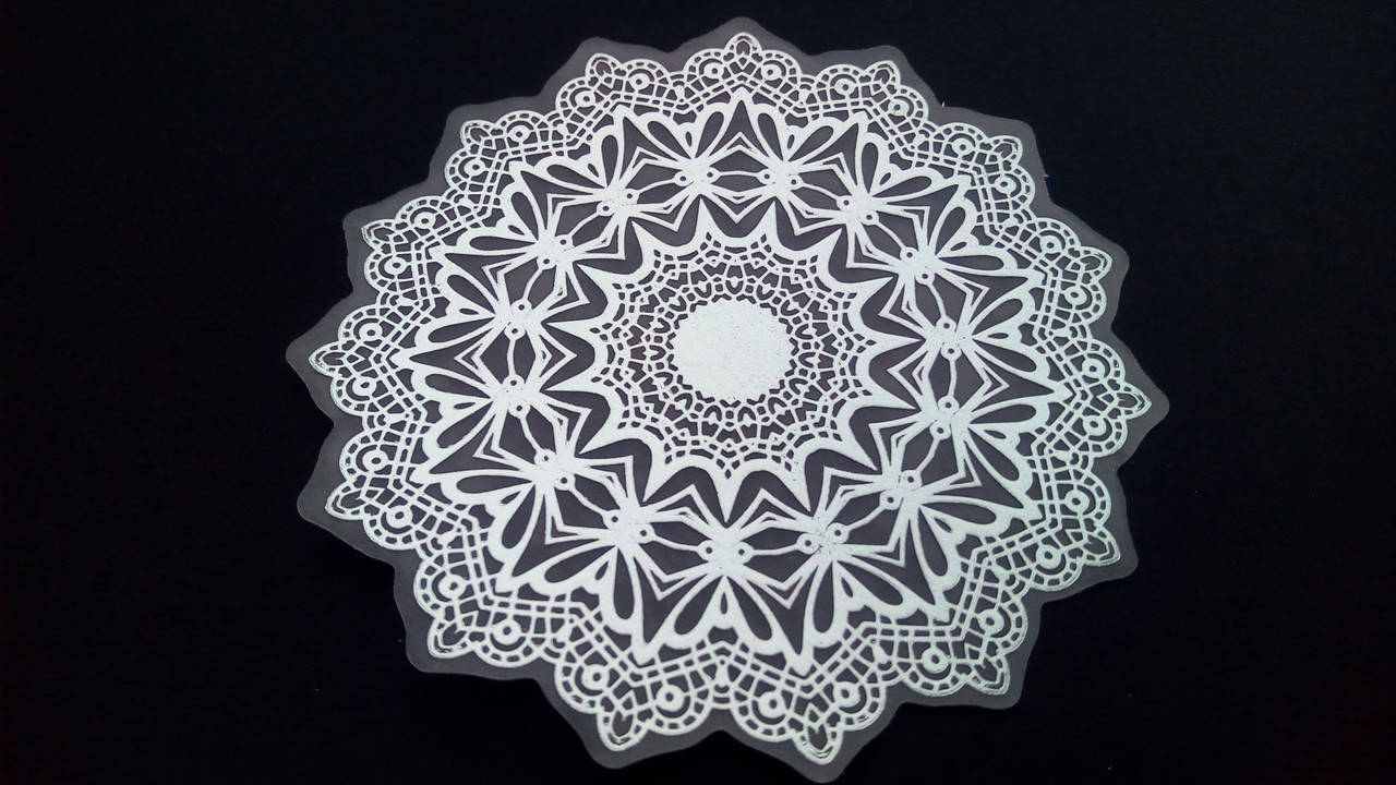 

Наклейка с фольгированием салфетка, Разные цвета